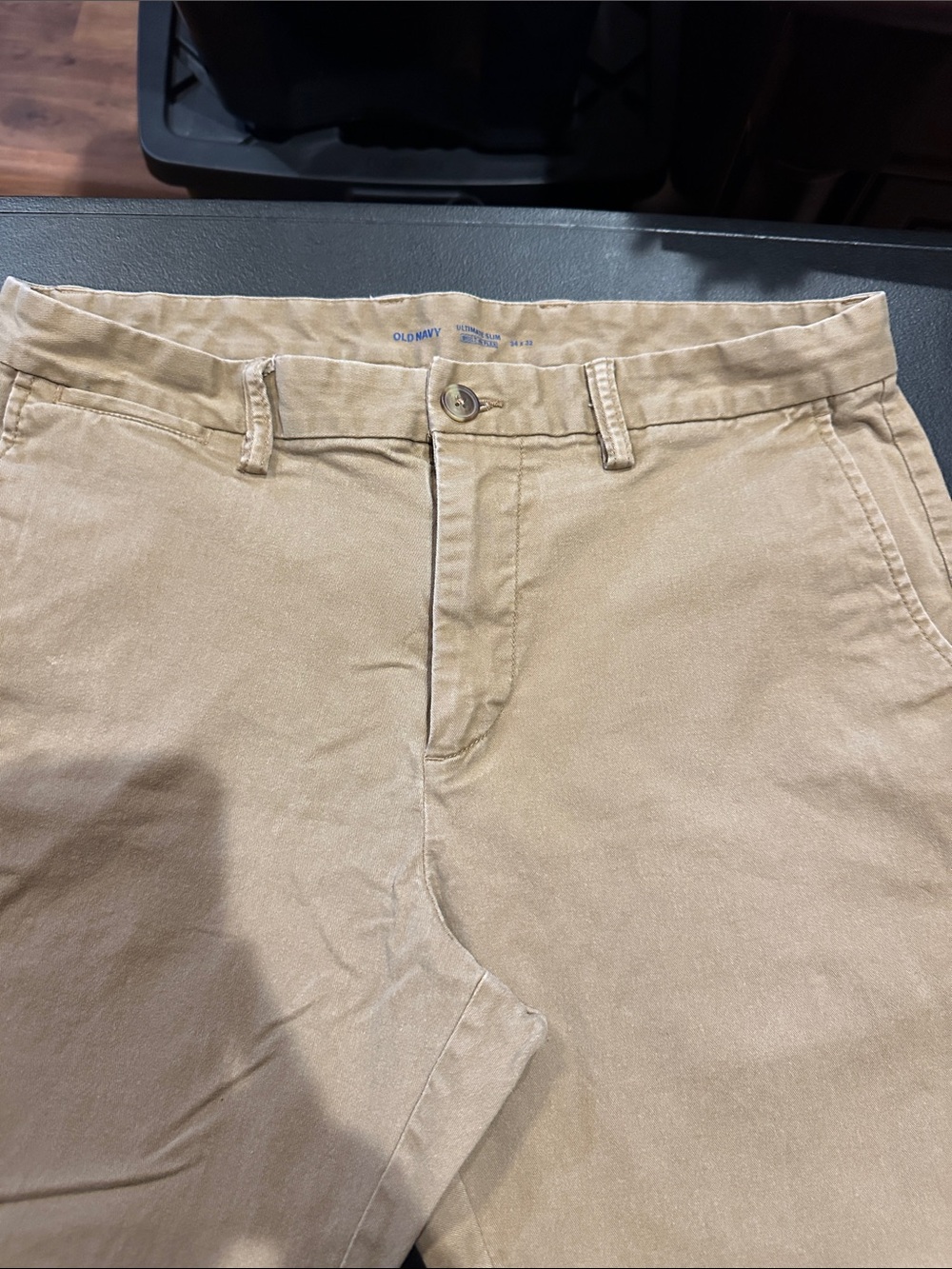 Old Navy Men’s Tan Chino Pants - Straight Fit